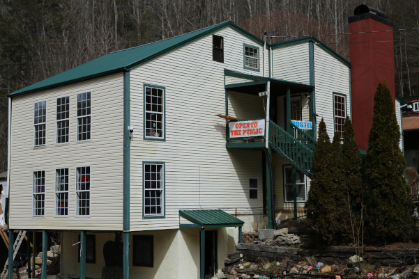 Exterior of the Hostel